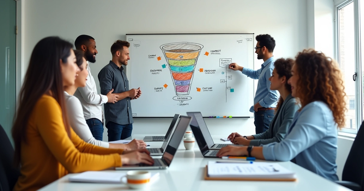 quadro-mapa-funil-vendas-994 Como Construir Playbooks Comerciais Eficientes no CRM